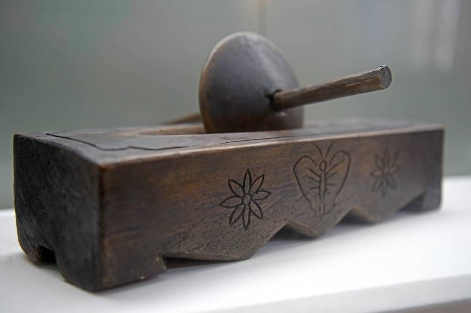 Инструмент для растирания чайных листьев, использовавшийся в эпоху Чосон 