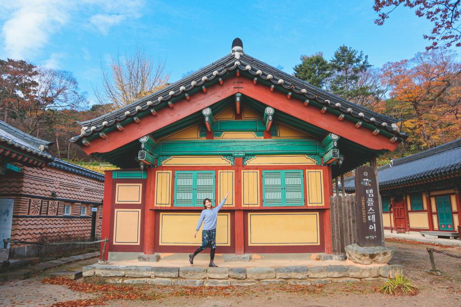 伝灯寺テンプルステイの建物