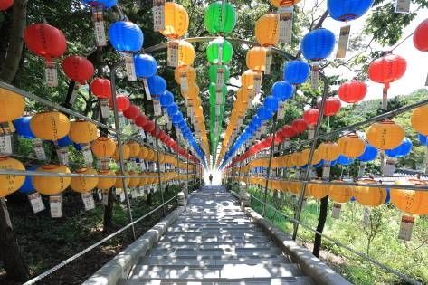 Stairway of 419 steps, “The path where your wishes come true” (Credit: Getty Images)