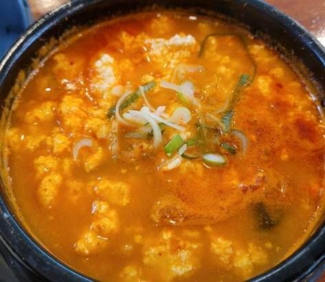 Spicy jjaebok sundubu