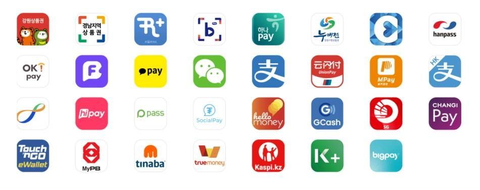 Payment apps that support ZeroPay