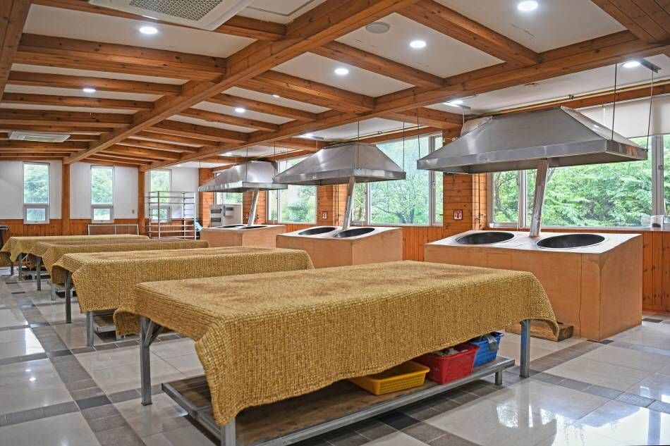 Помещение для обжарки чая