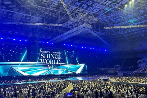 2023年にKSPO DOMEで開催されたSHINeeのコンサートの様子(写真提供：ウィキペディア韓国語版（Moonhayun))