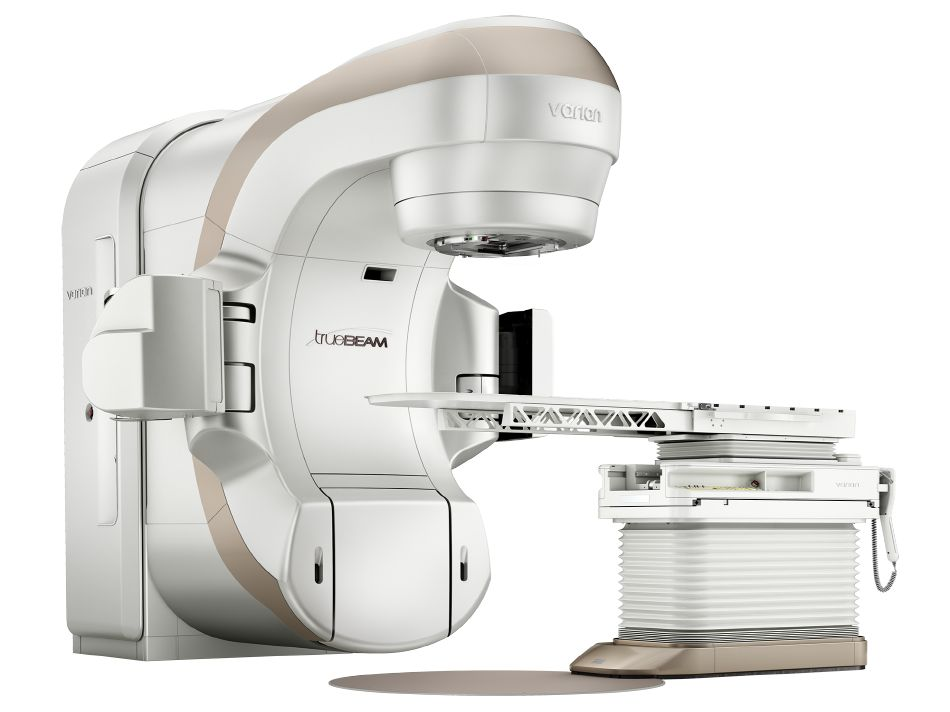 TrueBeam, an advanced radiotherapy system that targets only cancer cells