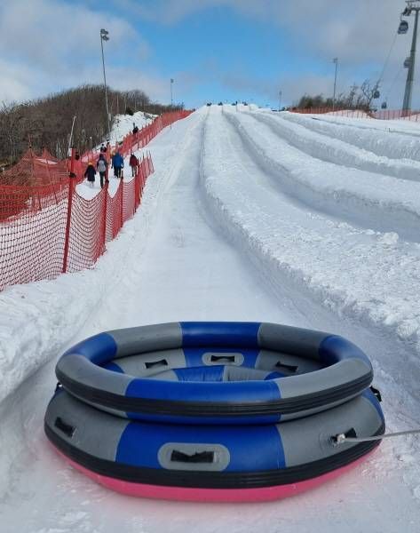 大型充氣雪橇