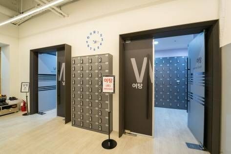 大浴場の男湯・女湯入口