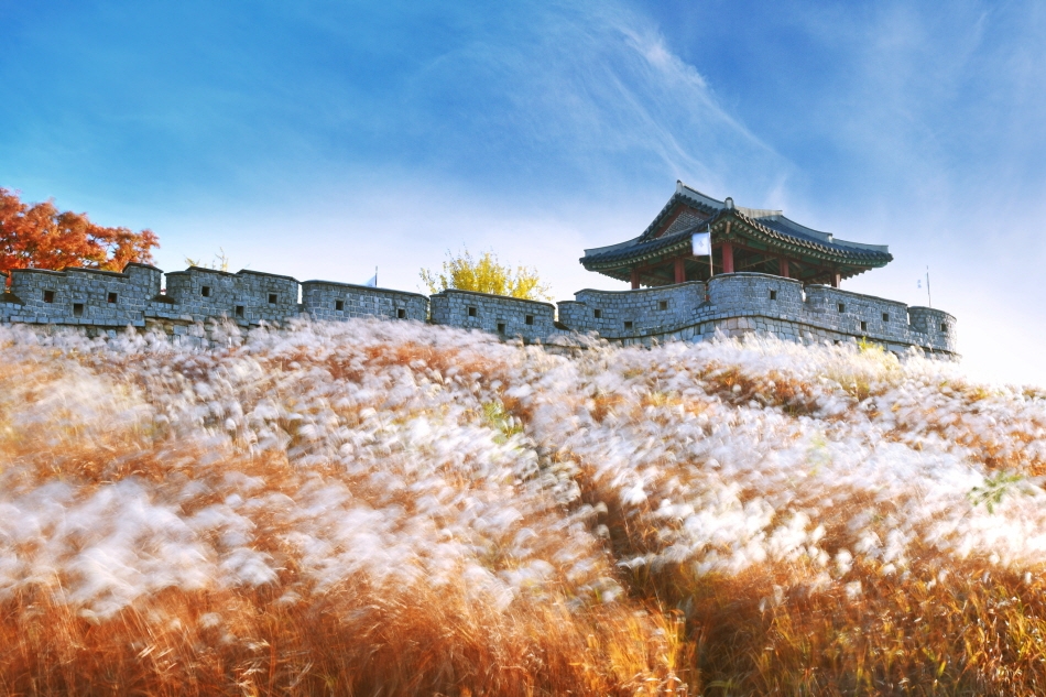 Fortaleza Hwaseong de Suwon (cortesía de Oh Do-yeon, Galería de la KTO)