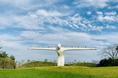 Bridge of Human sculpture