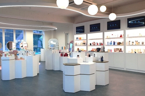 Interior of Beauty Play Hongdae Branch 