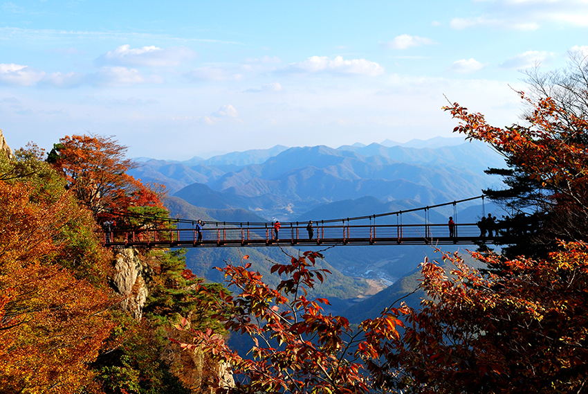 Mont Daedunsan et temple Taegosa