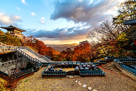 Mont Daedunsan et temple Taegosa