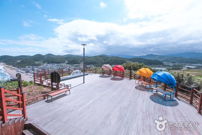 View from Deokbongsan Mountain Observation Deck
