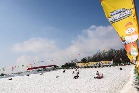 首爾樂園雪橇場