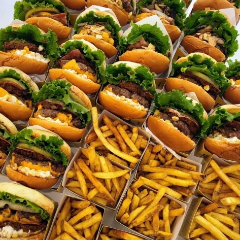 Juicy burgers served at Fullinamite (Credit: Fullinamite official Instagram)