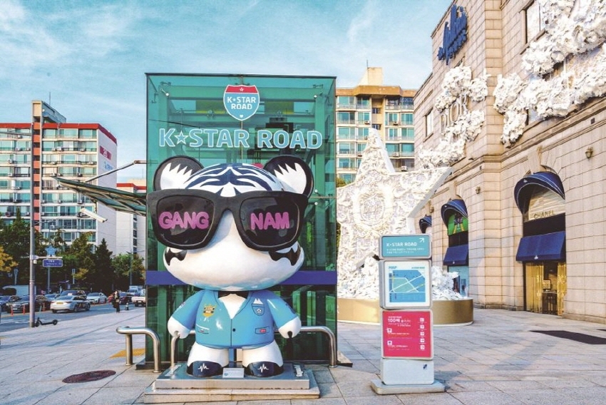 K-STAR Road en Cheongdam-dong