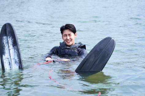 Water sports in the Hangang River