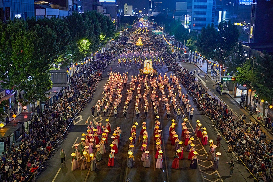 首爾燃燈遊行(圖片來源: 燃燈會)