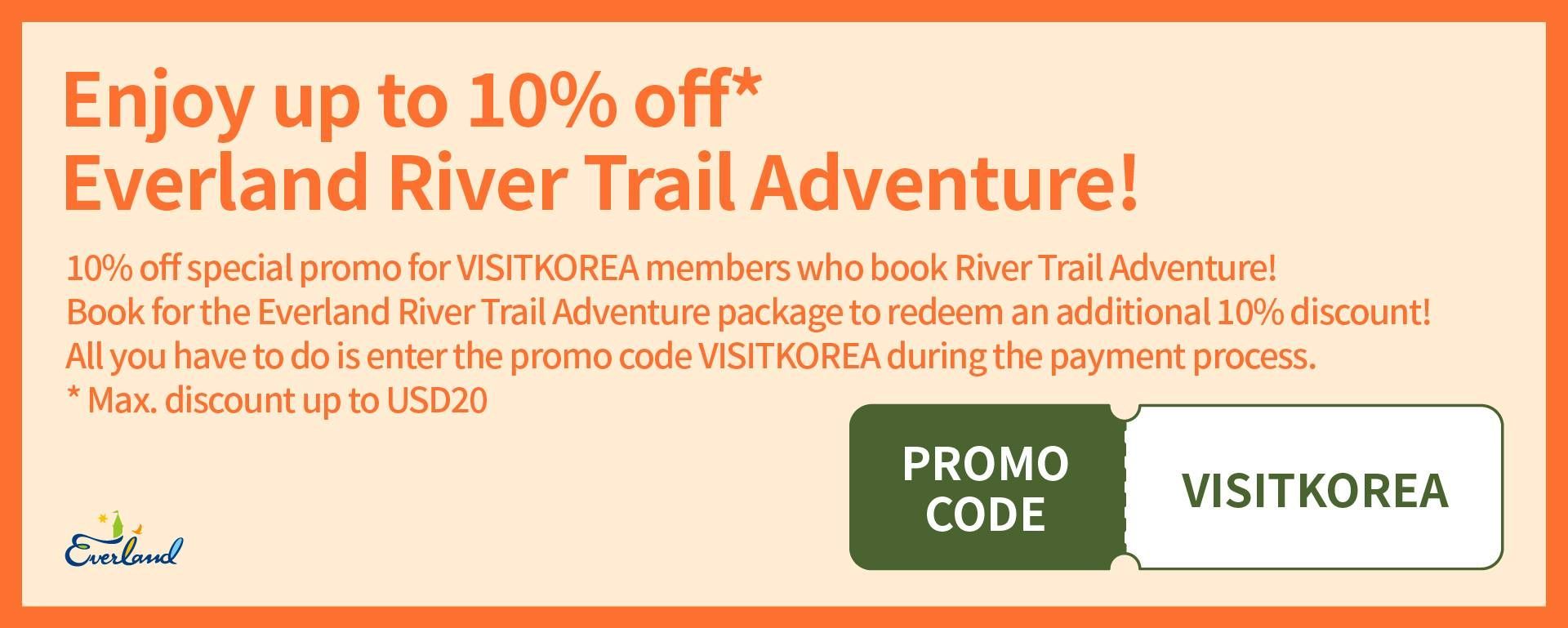 Everland’s 10% Discount Coupon for VISITKOREA Members 