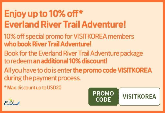 Everland’s 10% Discount Coupon for VISITKOREA Members 