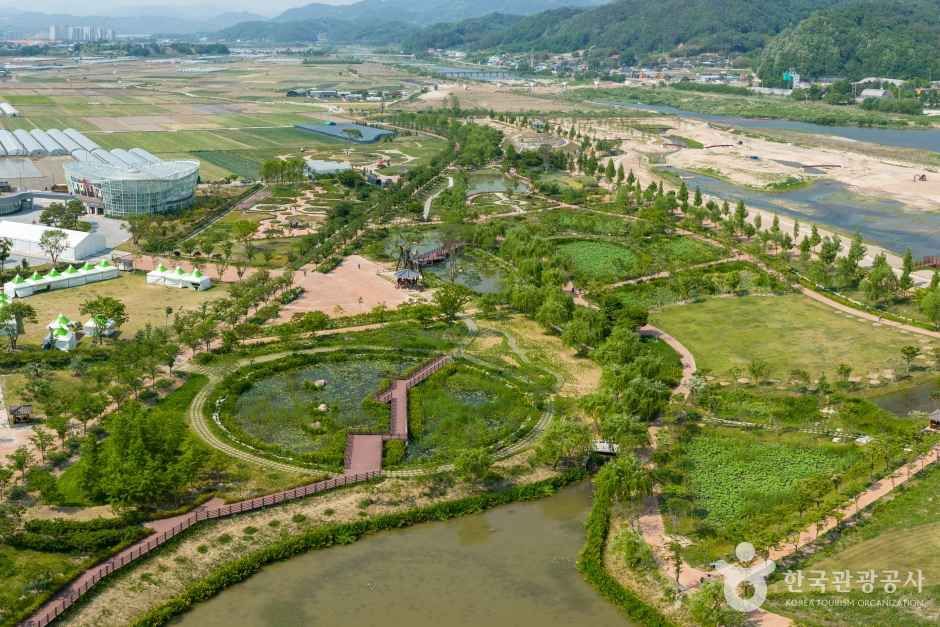 거창창포원 관광사진