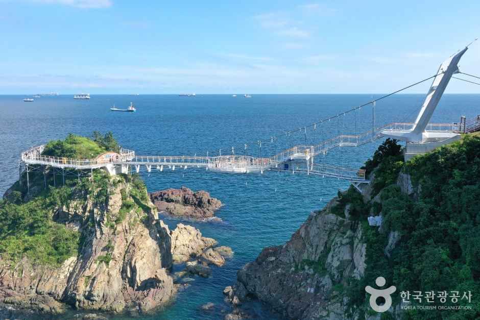 송도용궁구름다리 관광사진