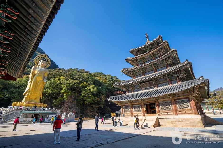 보은 법주사 관광사진