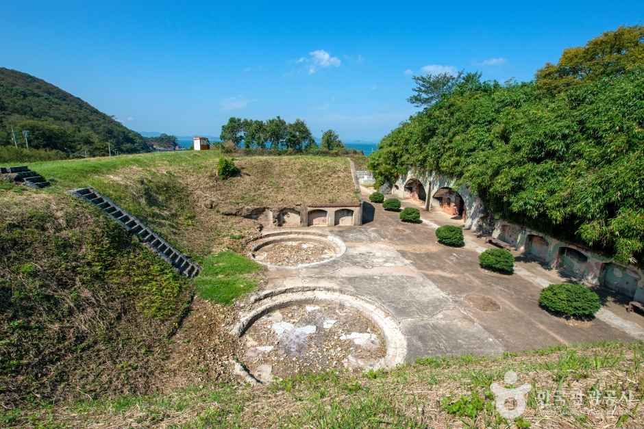 가덕도 외양포 포진지 관광사진