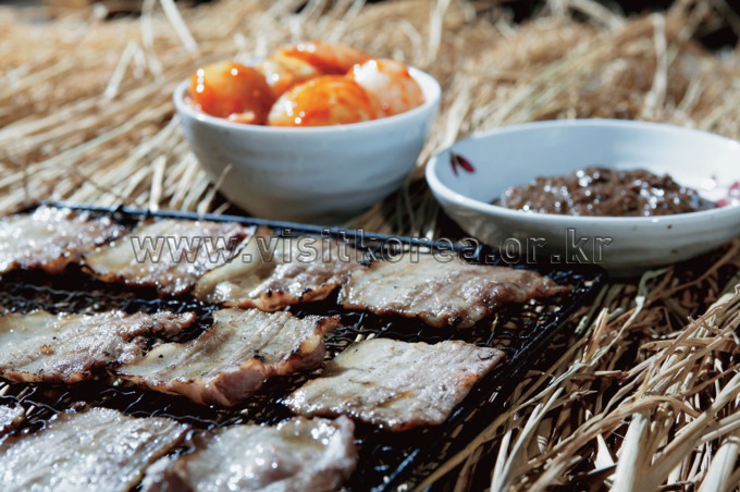삼겹살 관광사진