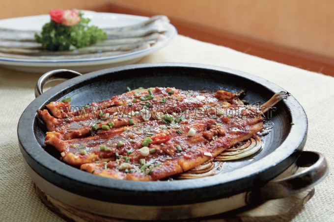 붕장어구이 관광사진