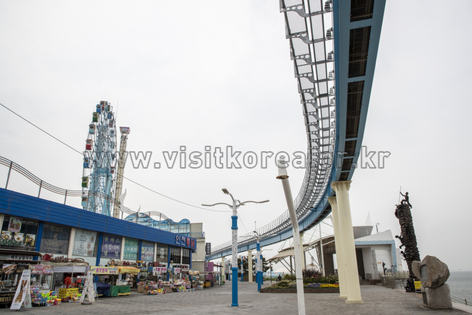월미도 관광사진