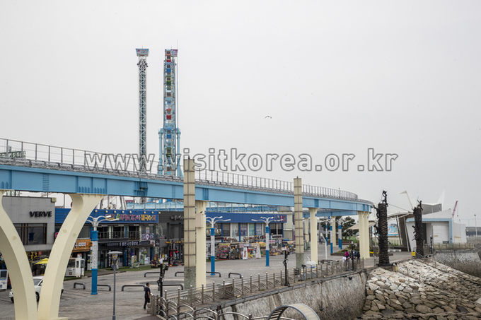 월미도 관광사진