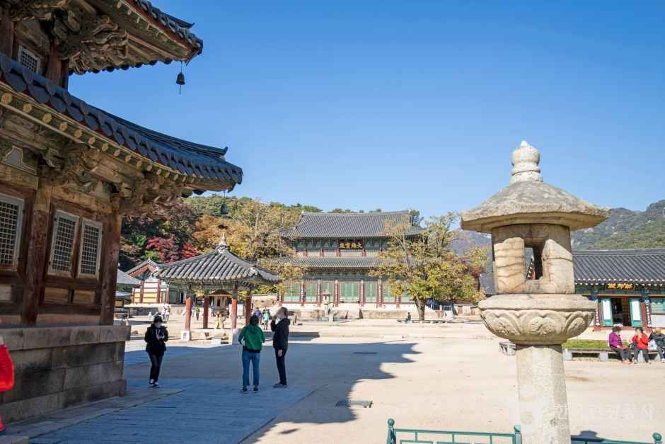 보은 법주사 관광사진