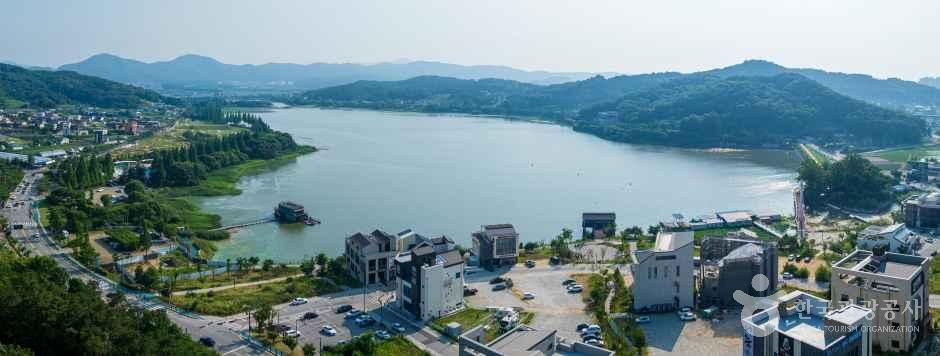 신정호정원 관광사진