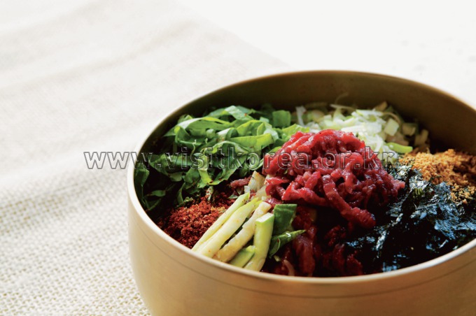 진주 육회비빔밥 관광사진