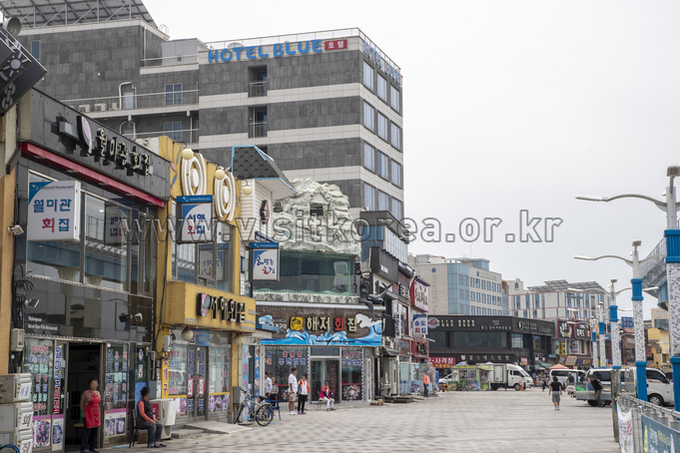 월미도 관광사진