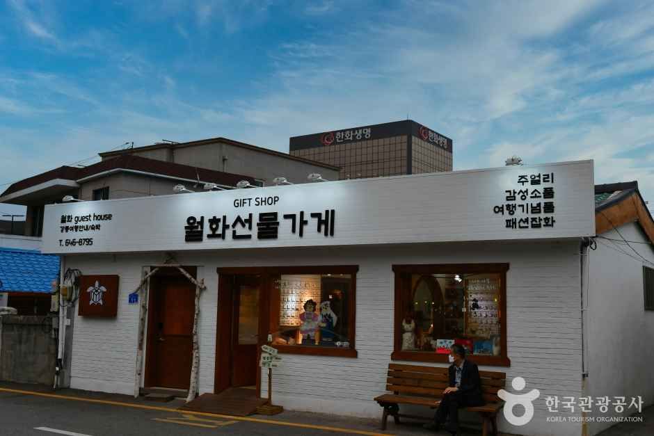 강릉 월화거리 관광사진