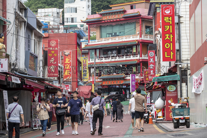 인천 차이나타운 관광사진