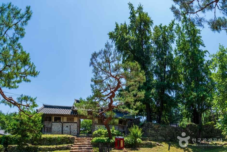 아산 맹씨 행단 관광사진