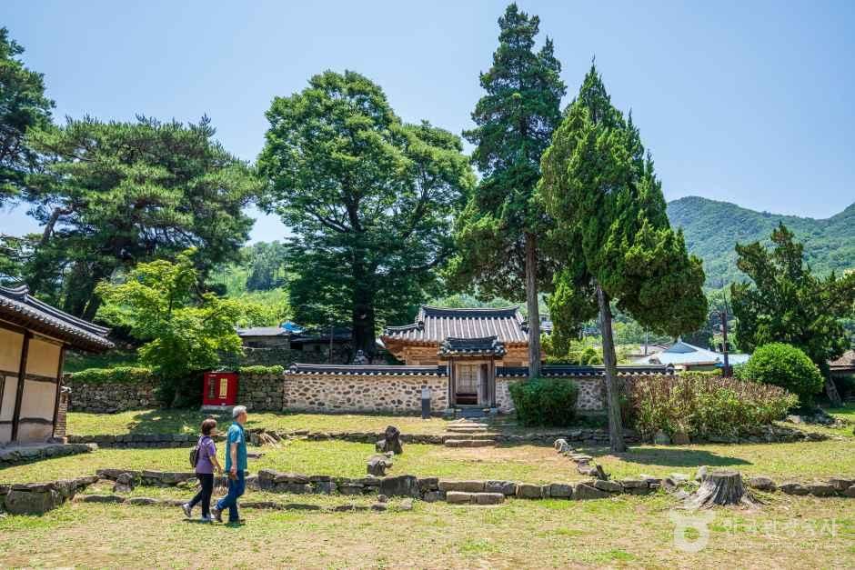 아산 맹씨 행단 관광사진