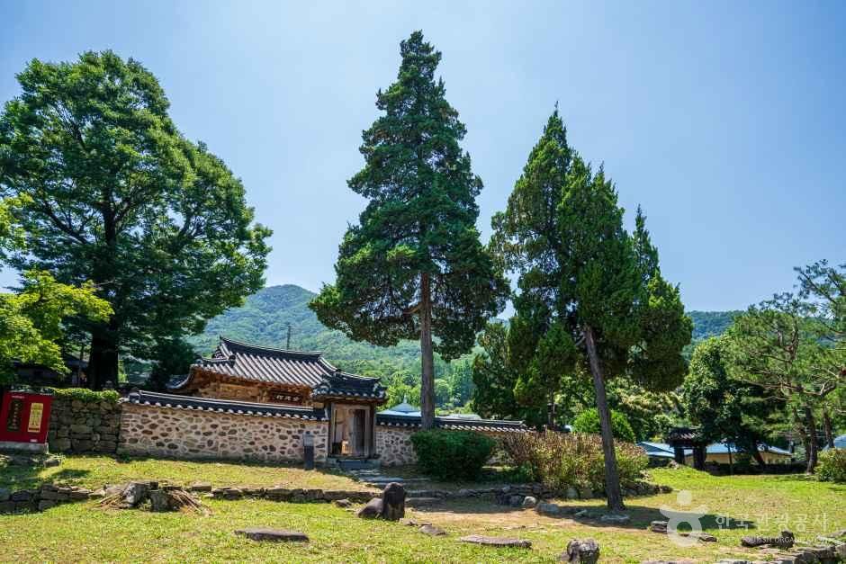 아산 맹씨 행단 관광사진