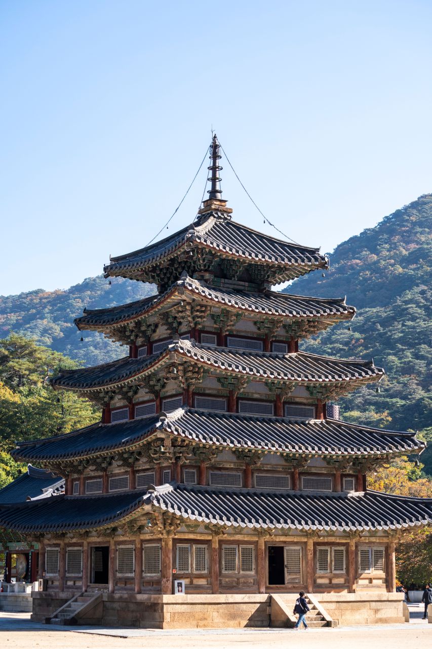 보은 법주사 관광사진