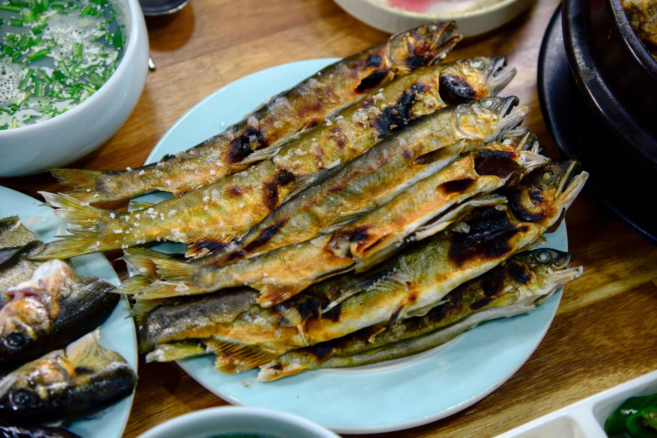 은어요리 관광사진
