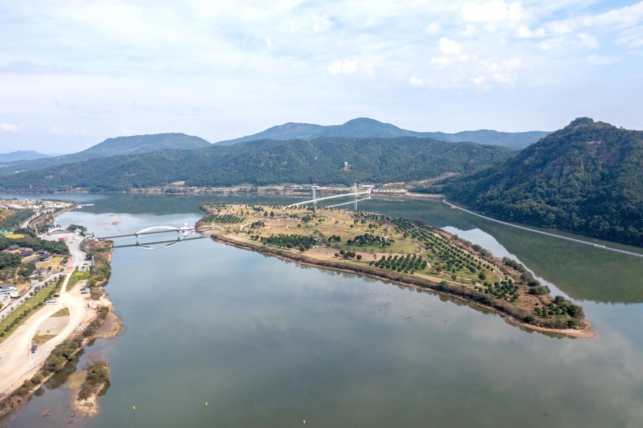 경천섬공원 관광사진