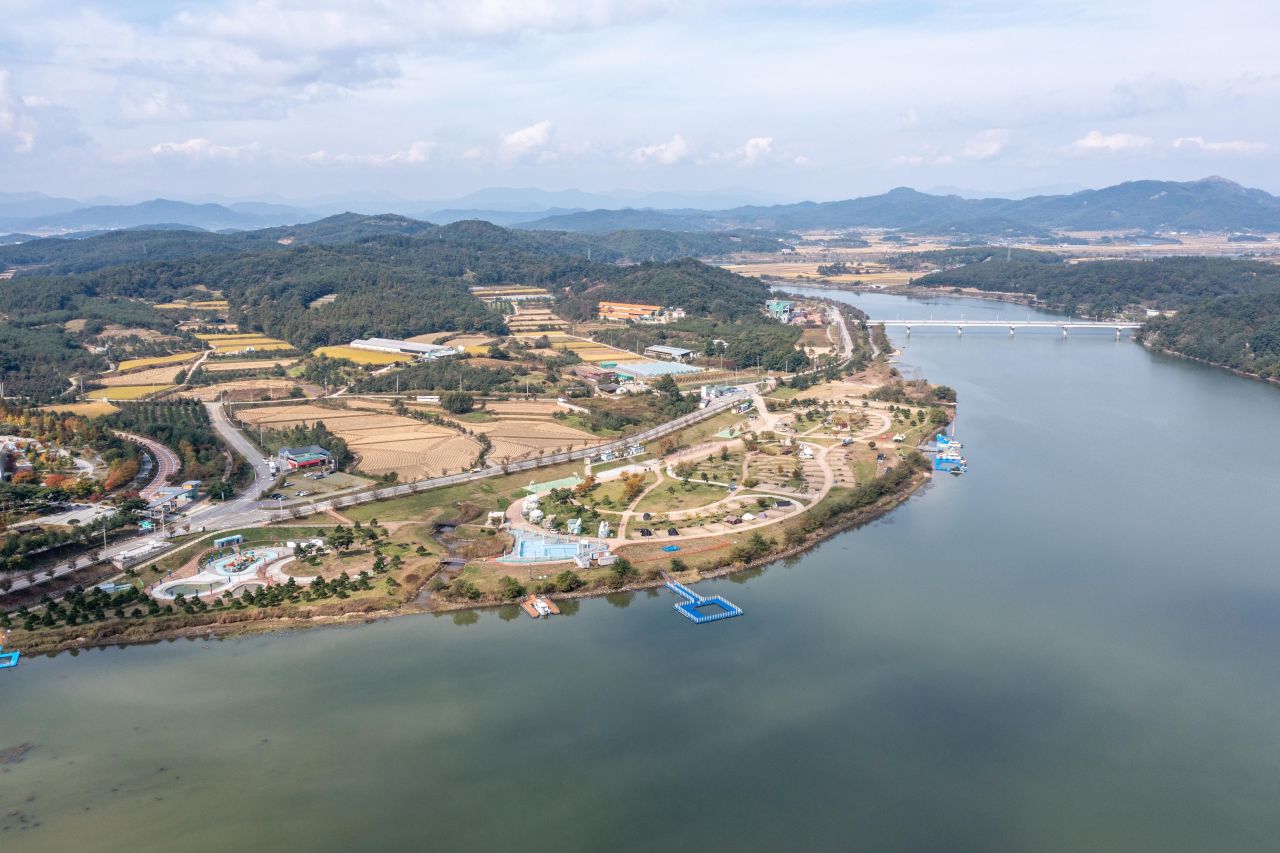 경천섬공원 관광사진