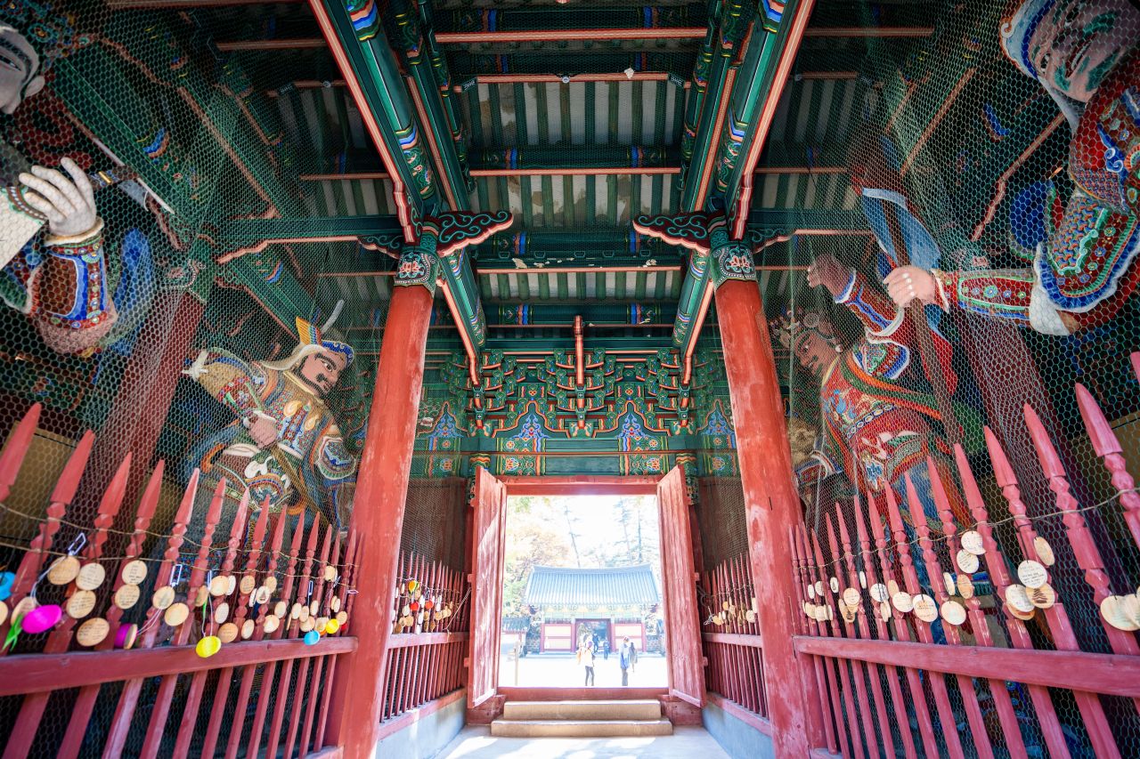 보은 법주사 관광사진