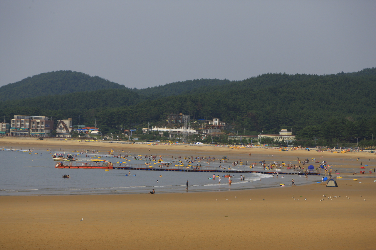 만리포해수욕장
