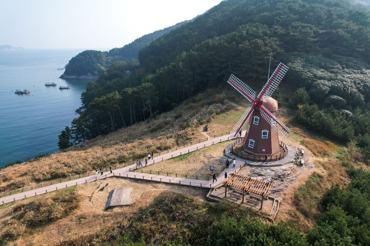 거제 바람의 언덕 관광사진