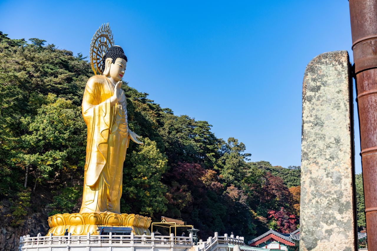 보은 법주사 관광사진