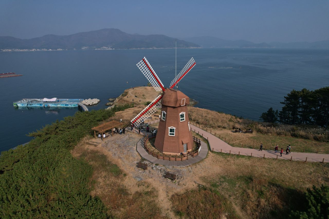 거제 바람의 언덕 관광사진