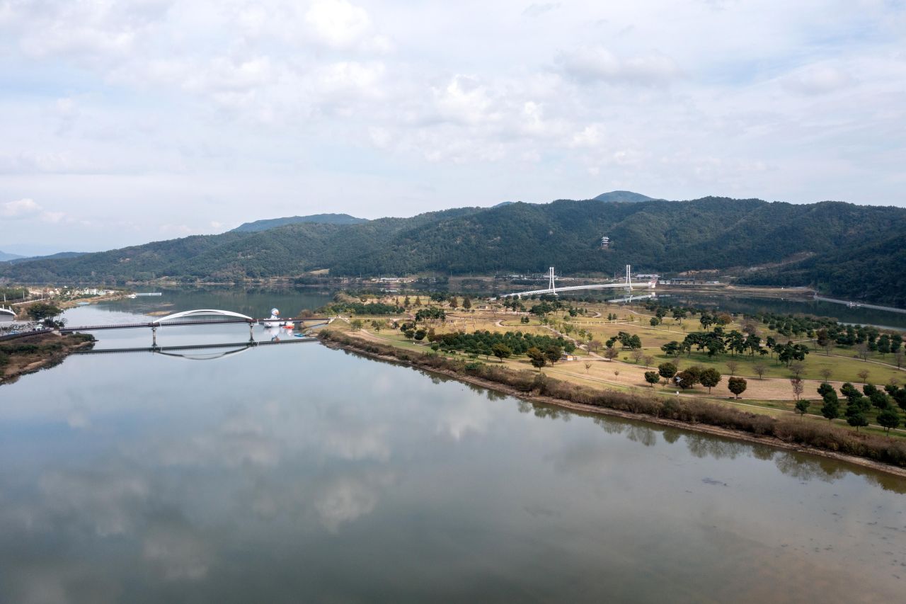 경천섬공원 관광사진